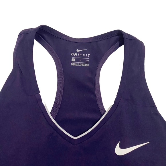 Nike Purple Dri Fit Court Pure Racerback Tennis Dress, Size Small - Picture 5 of 15